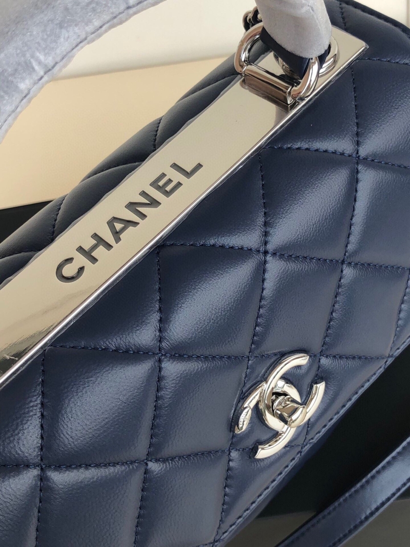 Ch**el top handle bags